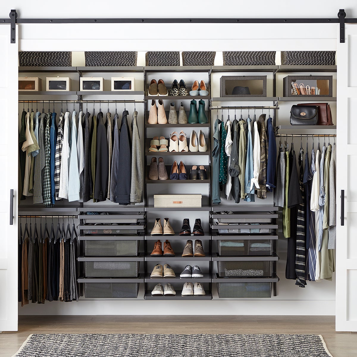 Container store on sale elfa bike rack